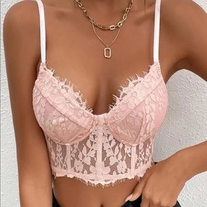 Lace Corset Top